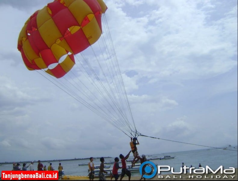 Single Parasailing Bali